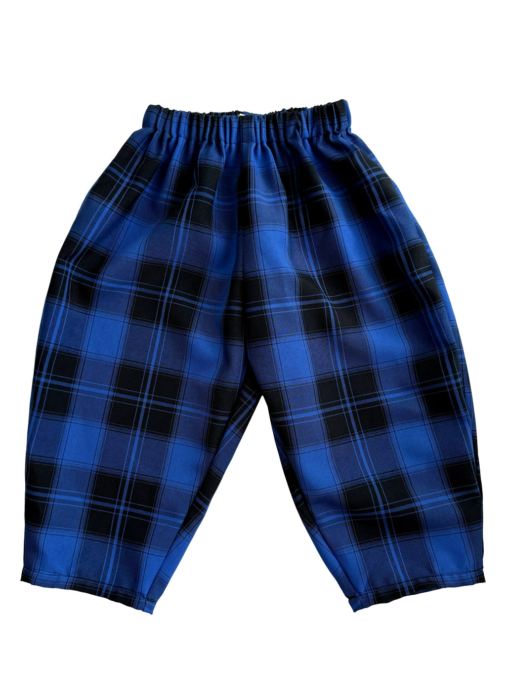 Electric Blue Plaid Pant